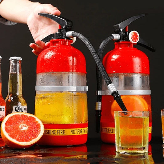 ⏳Time-Limited Special⏰Fire Extinguisher Beer Dispenser – 2L Hand Pump & Unique Design – Perfect for Football Parties & Pubs ⚽