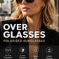 👓 50% OFF! Attention, glasses wearers: these oversized sunglasses slide right over your own glasses and make you look like a movie star—no expensive clip-ons, no fiddling with lenses!