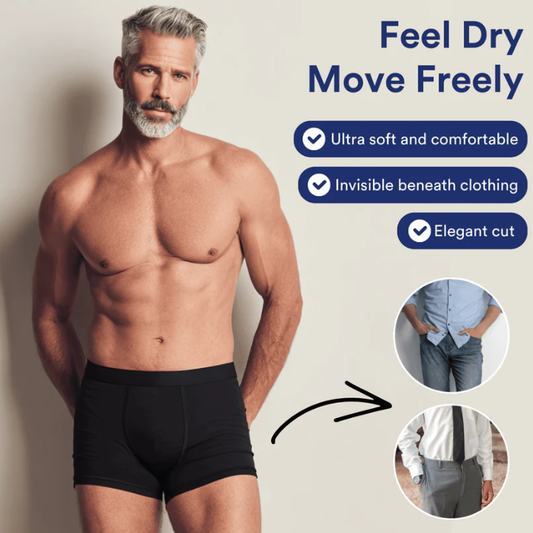 ⏰LAST DAY - BUY 1 GET 1 FREE!!💝Men's Ultra-Absorbent Incontinence Boxer Briefs