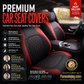 🎉 2026 Sale — 🔥Over 50,000 Sold 🚗 9-Piece Quilted Faux Leather Seat Covers – Car Interior Accessory ⏰