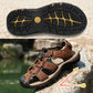 👟 2026 Sale — Over 16,000 Sold!🔥 Men's Genuine Leather Beach Shoes – Anti-Slip Sole 🏖️