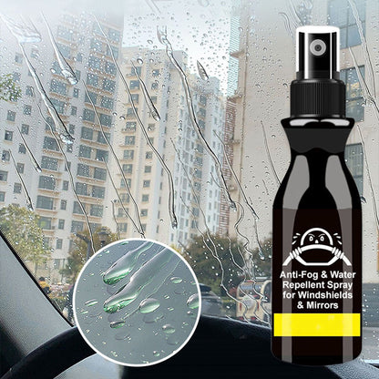 🔥BLACK FRIDAY SALE 50% OFF!🔥Anti-Fog & Water Repellent Spray for Windshields & Mirrors