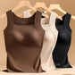 📢📢46%  OFF !! ⏰Women’s U-Neck Thermal Tank with Built-In Bra – Warm, Supportive & Braless Comfort ❄️❤️