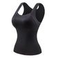 📢📢46%  OFF !! ⏰Women’s U-Neck Thermal Tank with Built-In Bra – Warm, Supportive & Braless Comfort ❄️❤️