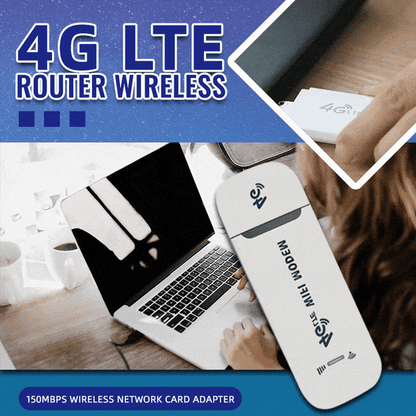 🎉 LAST DAY SALE – 60% OFF! 🔥 4G LTE USB WiFi Router – 150Mbps, 10-User Hotspot, Global SIM Unlocked & Plug-and-Play ⚡