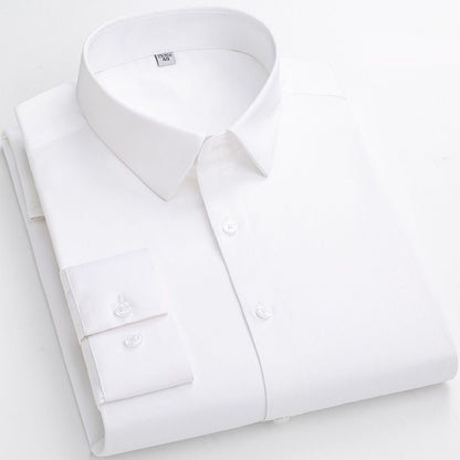 👔 50% OFF NOW! 🔥 Men's High Stretch Ironing-Free Business Shirt – Wrinkle-Resistant, Breathable Cotton & Perfect for a Professional Look 💼