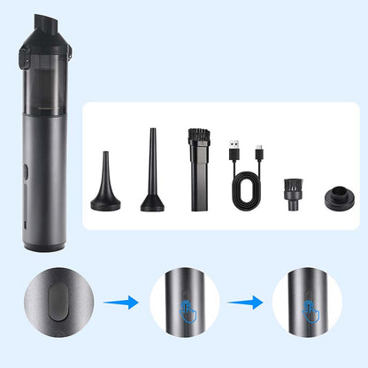 🚗 50% OFF NOW! ⚡ High Power Handheld Cordless Car Vacuum Cleaner – Strong Suction, Wet/Dry Use & Portable for Car/Home 🧹