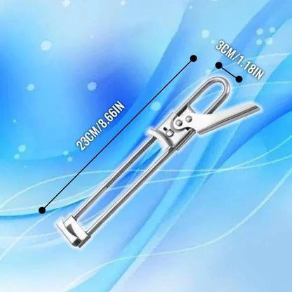 🥳2026 HOT SALE🥳💞50K+ SOLD! 🔥 50% OFF! Adjustable Stainless Steel Jar & Bottle Opener – toothed grip, anti-slip lock, fits lids up to 10cm. Less effort, easier opening! 🛡️💪