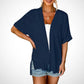 🧥 LIMITED-TIME 50% OFF! ✨ 2026 Stylish Flowy Short Sleeve Cardigan – Lightweight, Breezy, Versatile Layering Piece 🌸