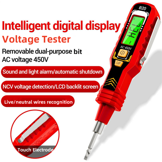 🔥 2026 Hot Sale 50% OFF🔥Non-Contact Voltage Tester with LCD Display
