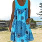 🌞2026 Summer New Arrivals🌸Women Summer O-Neck Sleeveless Print Dress