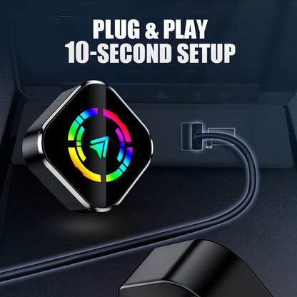 📢📢LAST DAY SALE 50% OFF!🔥2-in-1 Wireless Adapter for iPhone & Android Auto