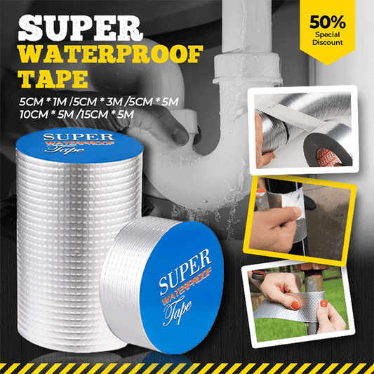 🛡️ 50% OFF NOW! 🔥 Super Strong Waterproof Butyl Tape – Extreme Adhesion, All-Weather Resistant & Long-Lasting Seal 🏗️