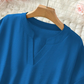 🌸Spring Sale 40% OFF👕Fashion Loose Solid Color Short Sleeve Top