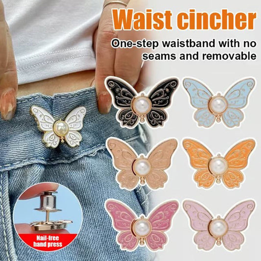 💜 LAST DAY - BUY 1 GET 1 FREE 💜 Removable Butterfly Waist Adjustment Buckle