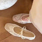 💐48% OFF ! Mesh Ballet Shoes with Bow – Elegance & Softness for Your Pirouettes 🩰✨【Limited Offer】
