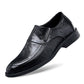 Zapatos de negocios casuales para hombres de cuero de vaca