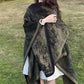 Poncho abierto delantero de mujer para otoño-invierno📢📢Últimas 3 horas: ¡Grandes ofertas!⏰⏰