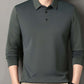 Men's Casual Long-Sleeve Lapel Top