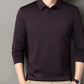 Men's Casual Long-Sleeve Lapel Top