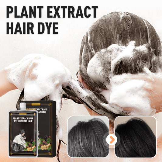 💆‍♀️Buy 2 Get 1 Free🌿Plant Extract Hair Dye for Gray Hair
