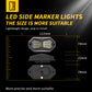 📢📢Flash Sale⚡: Ending in 3 Hours!⏰⏰ Ultra-Bright Waterproof LED Side Marker Lights