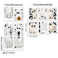 👻 Halloween Ghost Window Clings – Double-Sided Reusable Static Decorations