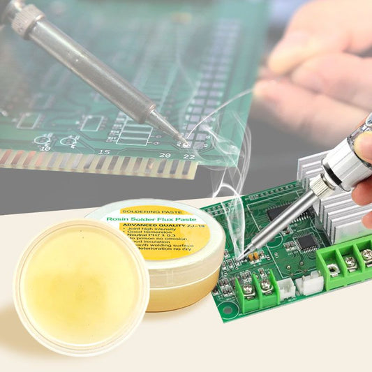 🔧 BUY 1 GET 1 FREE! ✨Rosin Solder Flux Paste - Ensures Clean & Smooth Soldering, Non-Corrosive & Easy to Apply for Electronics Repair 💻📦
