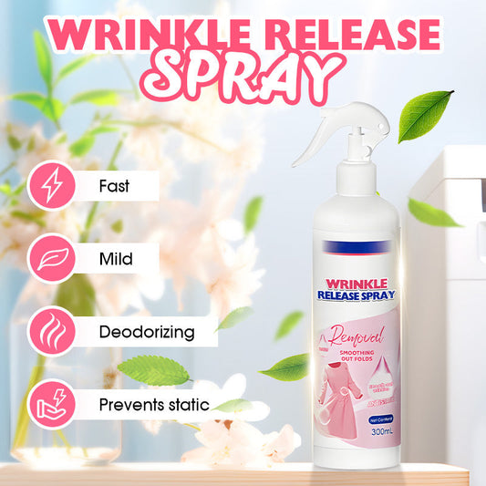 🥳Last Day Special Price!!!🥳💞50K+ SOLD!👔❤️‍🔥Multi-Functional Wrinkle Release Spray