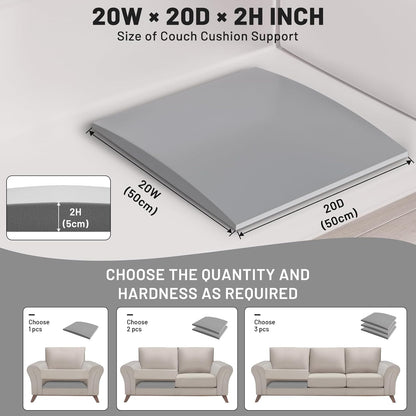 🛋️ Save 50%! ✨ Sofa Cushion Support – High-density foam & non-slip base 🏠
