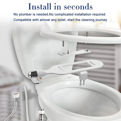 🚽 Hygiene Upgrade | Dual Nozzle Bidet Washer | Self-Cleaning & Easy Install 💦【-55%】