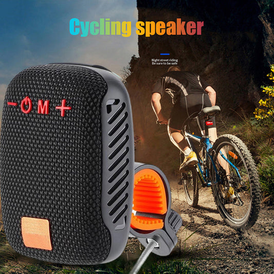 🔈🔈60% OFF🚲Bluetooth sports speaker for bicycles – IPX5 waterproof, TWS & MicroSD card support 🚴‍♂️🔊