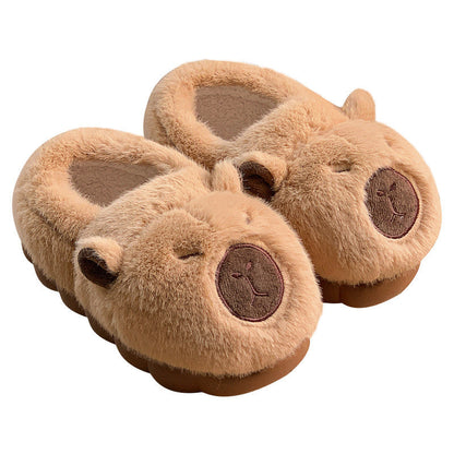 🎁HOT SALE 50% OFF🎁—🐾Warm Indoor Non-Slip Capybara Slippers