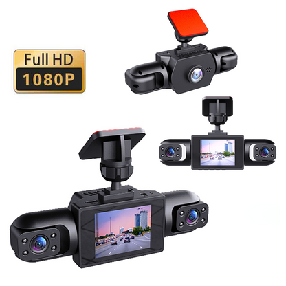 ⏰Last Day Surprise Price🔥4-Lens 360° View Car Dash Cam