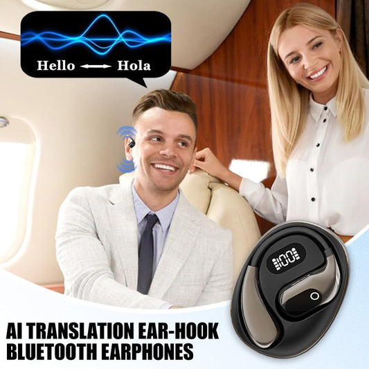 🔥 Hot Sale 🏆Ai Translation Ear-Hook Bluetooth Earbuds🎧