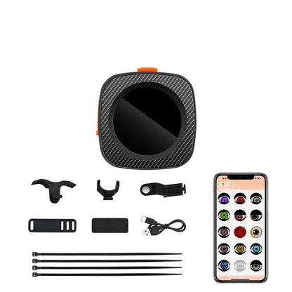 🚴 50% OFF NOW ! 👁️ Dynamic Devil's Eye Bicycle Taillight – 360° Visibility, Multiple Modes & Easy Mounting ⚡