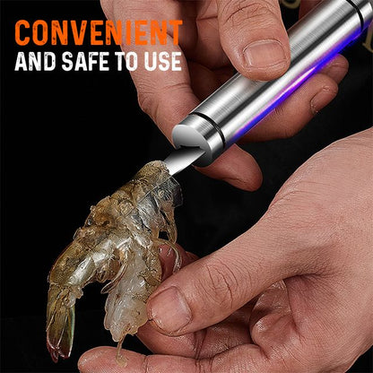 💫 BUY 1 GET 1 FREE! 🍤 Multifunctional Fast Shrimp Peeler – Quick deveining, easy grip & dishwasher-safe – Peels shrimp in seconds for effortless cooking ✨