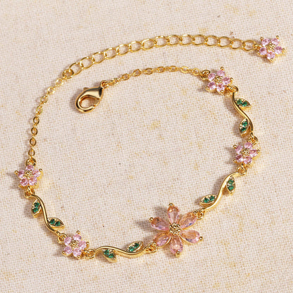🔥2026 NEW ARRIVAL🔥 -Flower Bracelet（Perfect jewelry and gifts）
