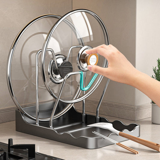 ⚡Flash Sale 50%OFF⚡Multifunctional Pot Lid & Cutting Board Holder
