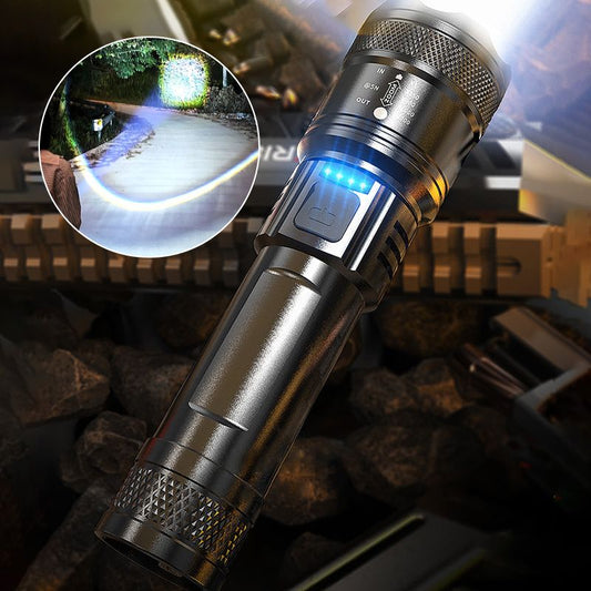 ⏳Limited-time 50% off⏰Super Strong Light Zoomable Flashlight