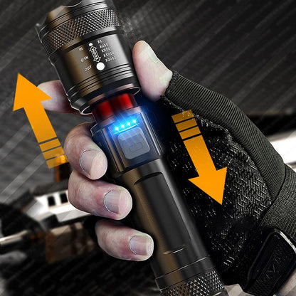 ⏳Limited-time 50% off⏰Super Strong Light Zoomable Flashlight
