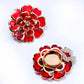 ⏰Last Day Surprise Price🔥Chic Rhinestone Floral Cufflink & Brooch