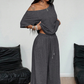 🌸Spring Pre-sale💐Women's Off-Shoulder Top & Pants 2-Piece Set