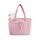 💕🎁Wandering Nature Puffer Tote Bag with Cup Holder & Laptop Compartment & Trolley Sleeve for Travel, Work, Nurse, Women