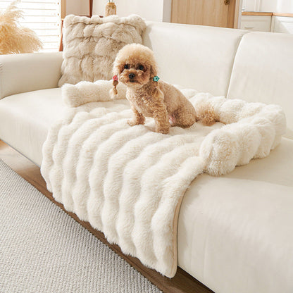 📢📢50%  OFF !! ⏰Thickened Warm Non-Slip Pet Bed with Edge