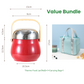 ⭐ 2026 Pick | For Outings & Family | 1.5L Vacuum Food Container 👨‍👩‍👧‍👦⛺【50% OFF】