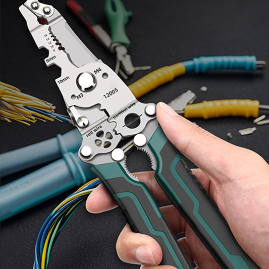 📢📢50% OFF!! ⏰ Pro-Grade 3-in-1 Wire Tool | High Carbon Steel Multi-Tool for Electricians & DIY