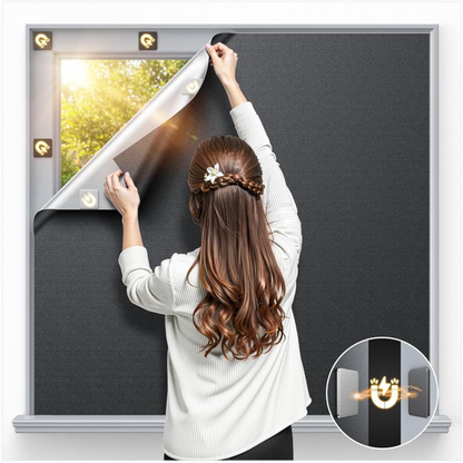 📢📢50% OFF !!⏰Reusable Magnetic Blackout Curtain