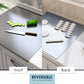 🎁Chef‑Recommended 50% Off！👩‍🍳🔪304 Stainless Steel Cutting Board, Must‑Have Cooking Tool！🥩🥦Safer, Cleaner & More Convenient!💥