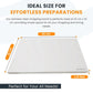🎁Chef‑Recommended 50% Off！👩‍🍳🔪304 Stainless Steel Cutting Board, Must‑Have Cooking Tool！🥩🥦Safer, Cleaner & More Convenient!💥